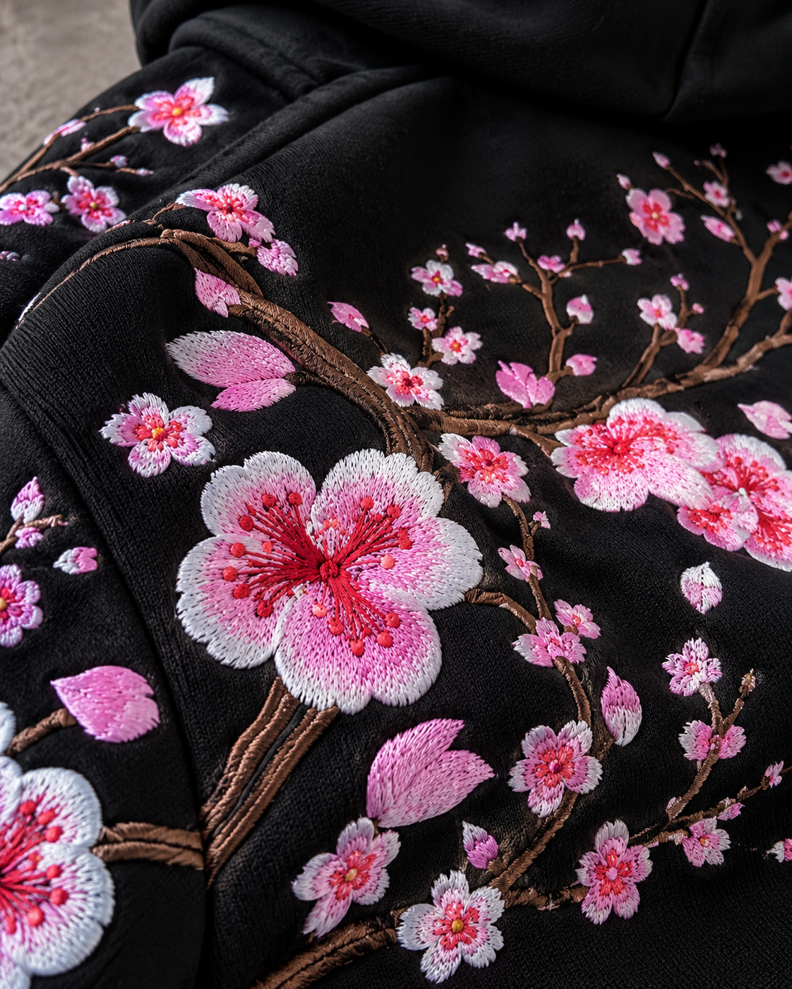 Tokyo Bloom Zip Up