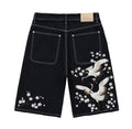 Midnight Crane Jorts